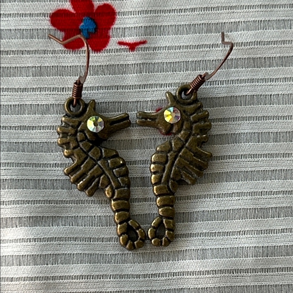 Seahorse Dangle Earrings